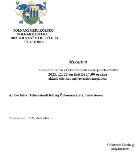 Meghívó 12 22 alakuló