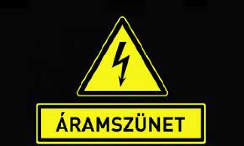 áramszünet